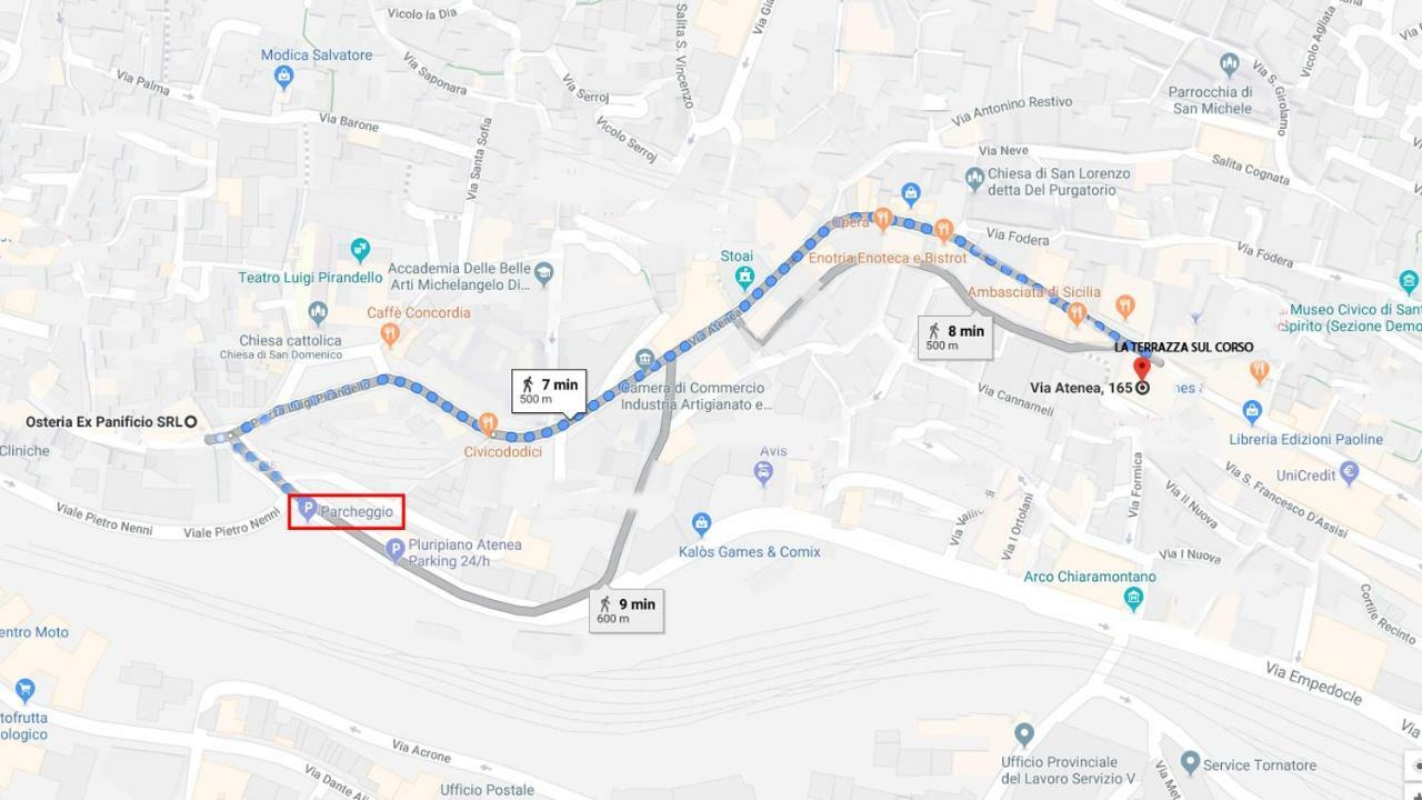 אגריג'נטו La Terrazza Sul Corso City Center מראה חיצוני תמונה